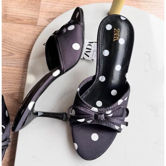 RARE!!! ZARA Heeled Sandals NWT - Picture 8 of 16